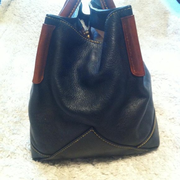 Dooney & Bourke Pebbled Leather Tote - Picture 3 of 12